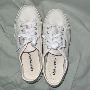 SUPERGA 2750 White Classic Sneaker Size 37.5 (7)